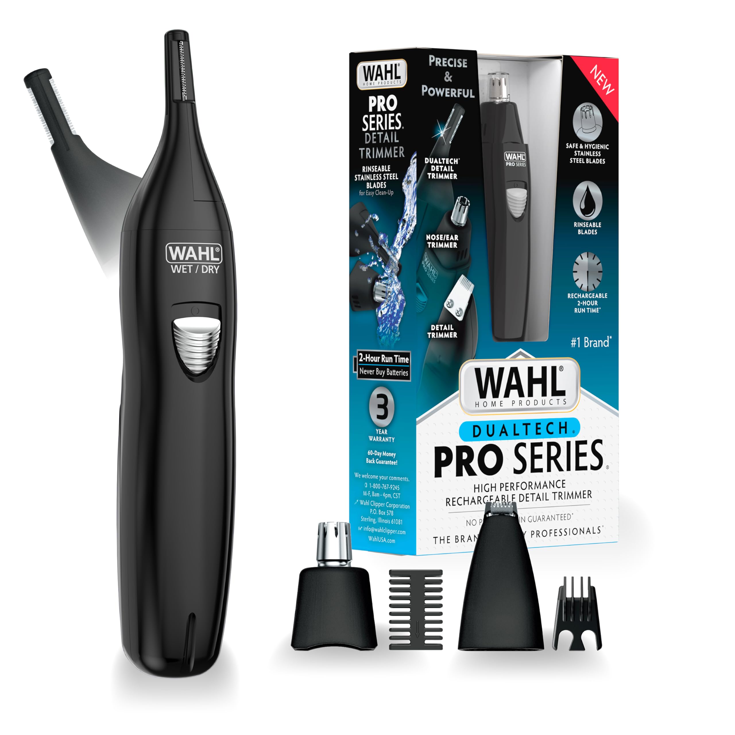 Foto 2 pulgar | Trimmer Wahl Pro Series  3025656 Para Vello De Cejas, Orejas Y Nariz - Venta Internacional.