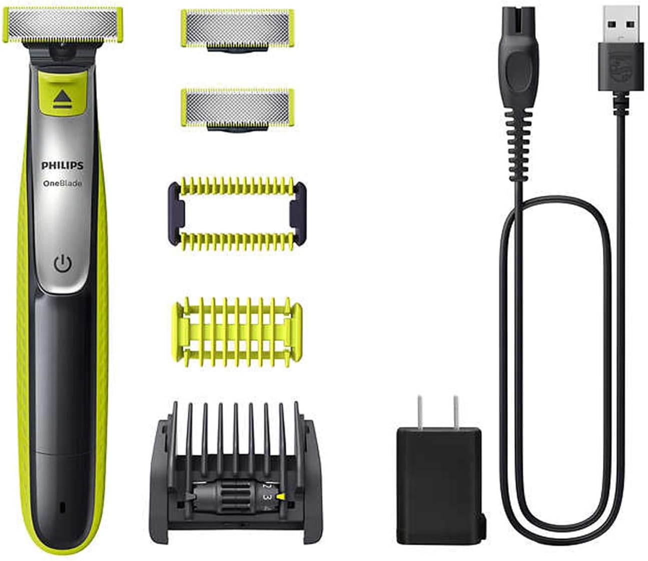 Foto 3 pulgar | Afeitadora Philips Oneblade Face+body Qp2834/60 Con Cuchilla Adicional - Venta Internacional.