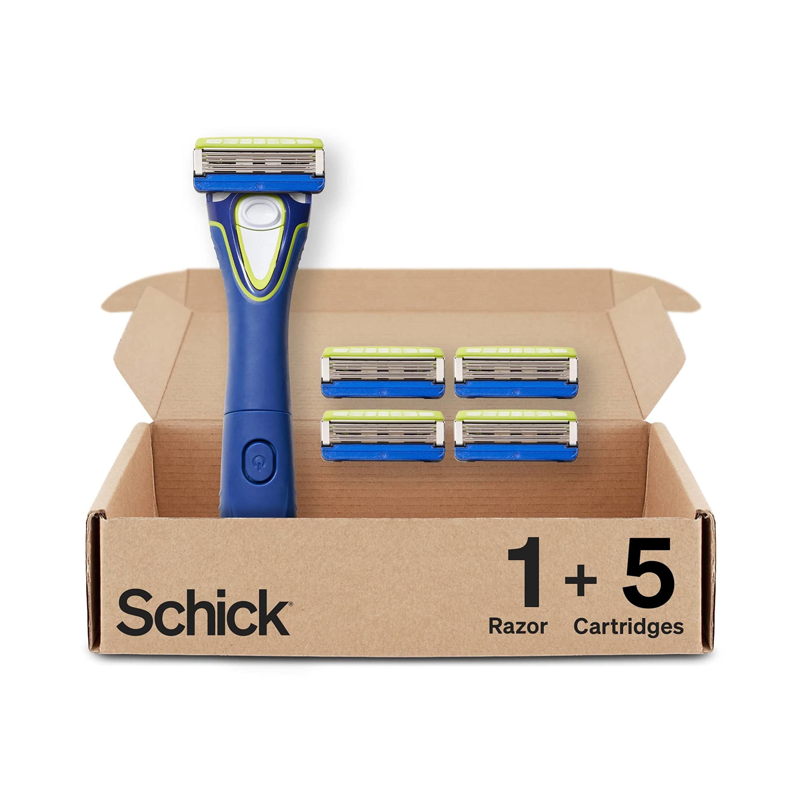 Foto 2 pulgar | Recortadora De Barba Schick Hydro Groomer Para Hombre Con 5 Cuchillas De Afeitar - Venta Internacional.