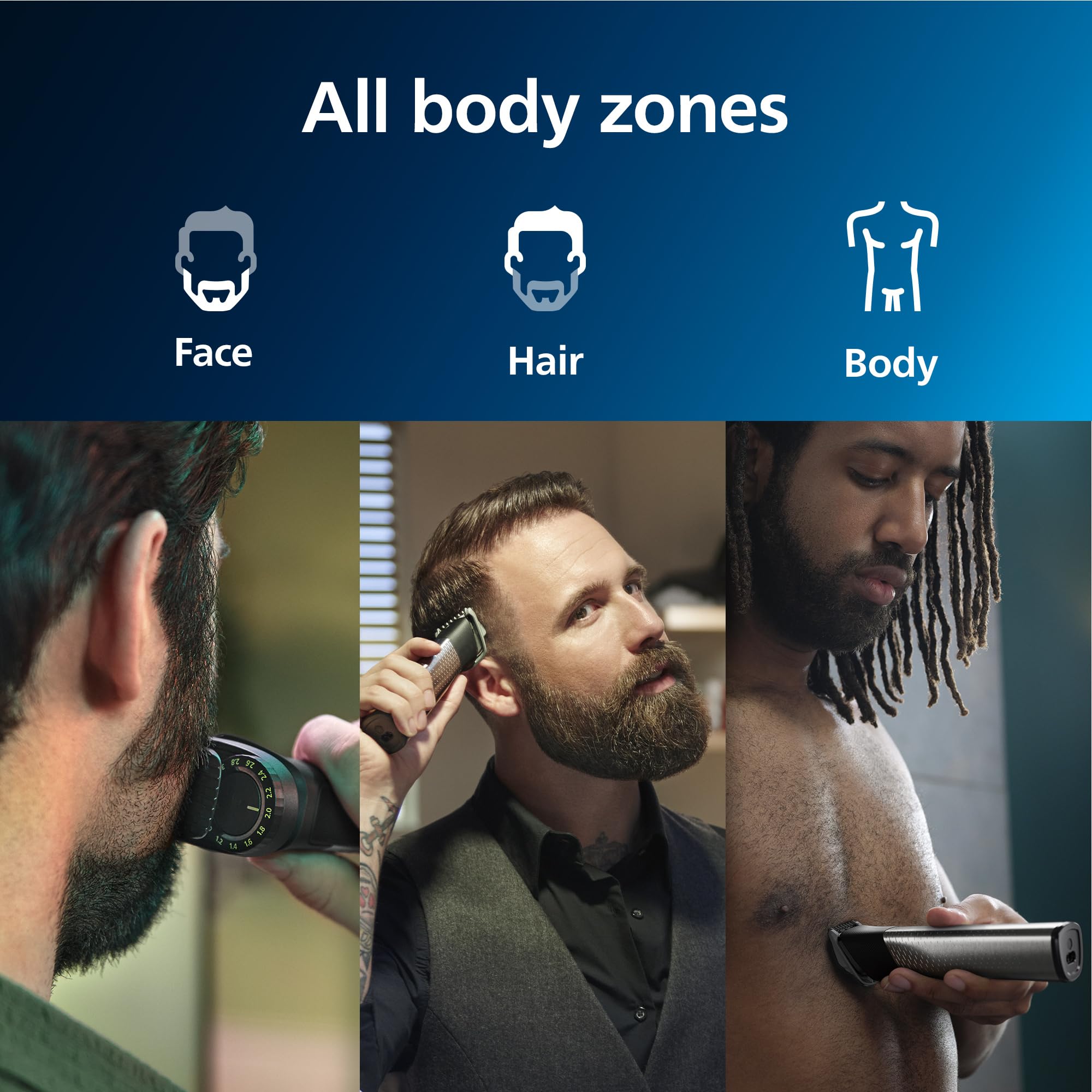 Foto 2 | Kit De Aseo Philips Norelco Multi Groomer Mg9522/50 Para Hombre - Venta Internacional.