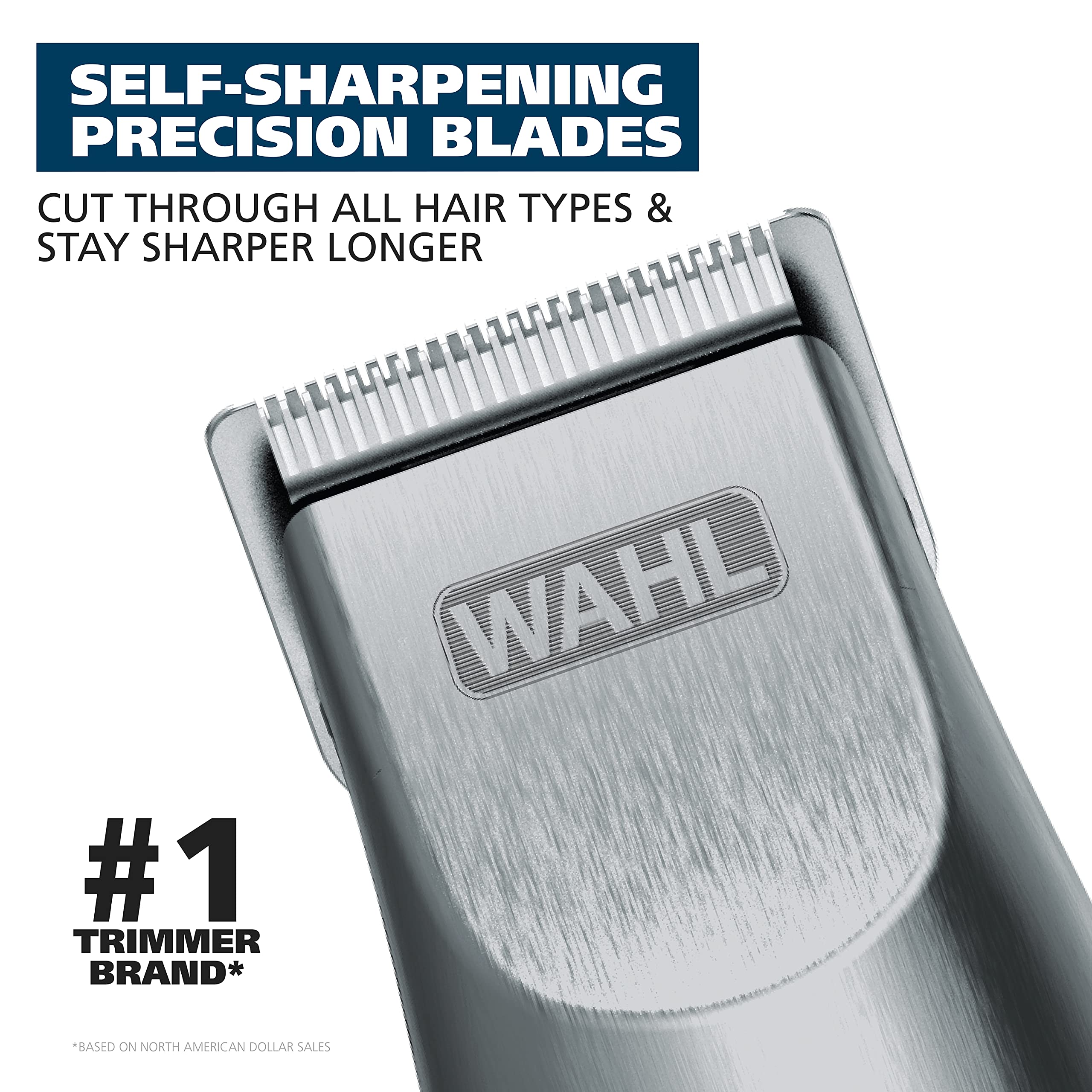 Foto 4 pulgar | Recortadora De Barba Wahl Groomsman Con Cable/inalámbrico Recargable 9918 - Venta Internacional.