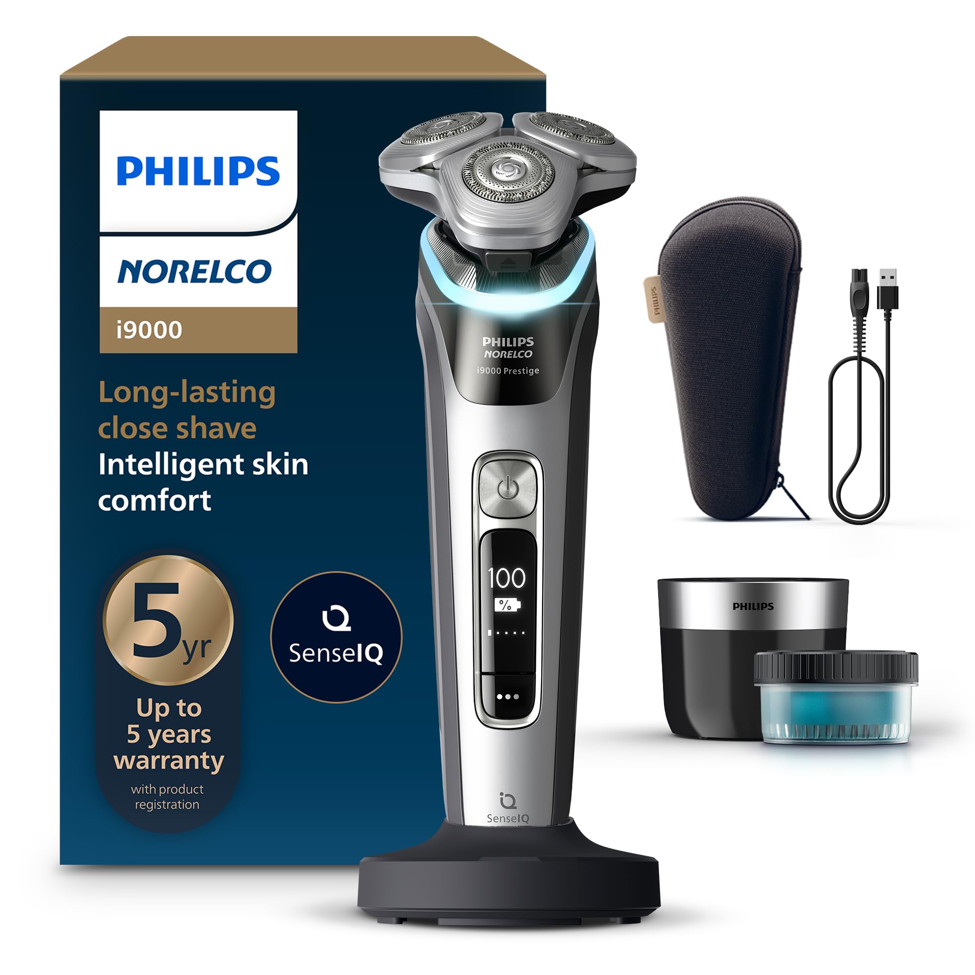 Foto 2 pulgar | Afeitadora Eléctrica Philips Norelco I9000 Prestige Wet & Dry - Venta Internacional.