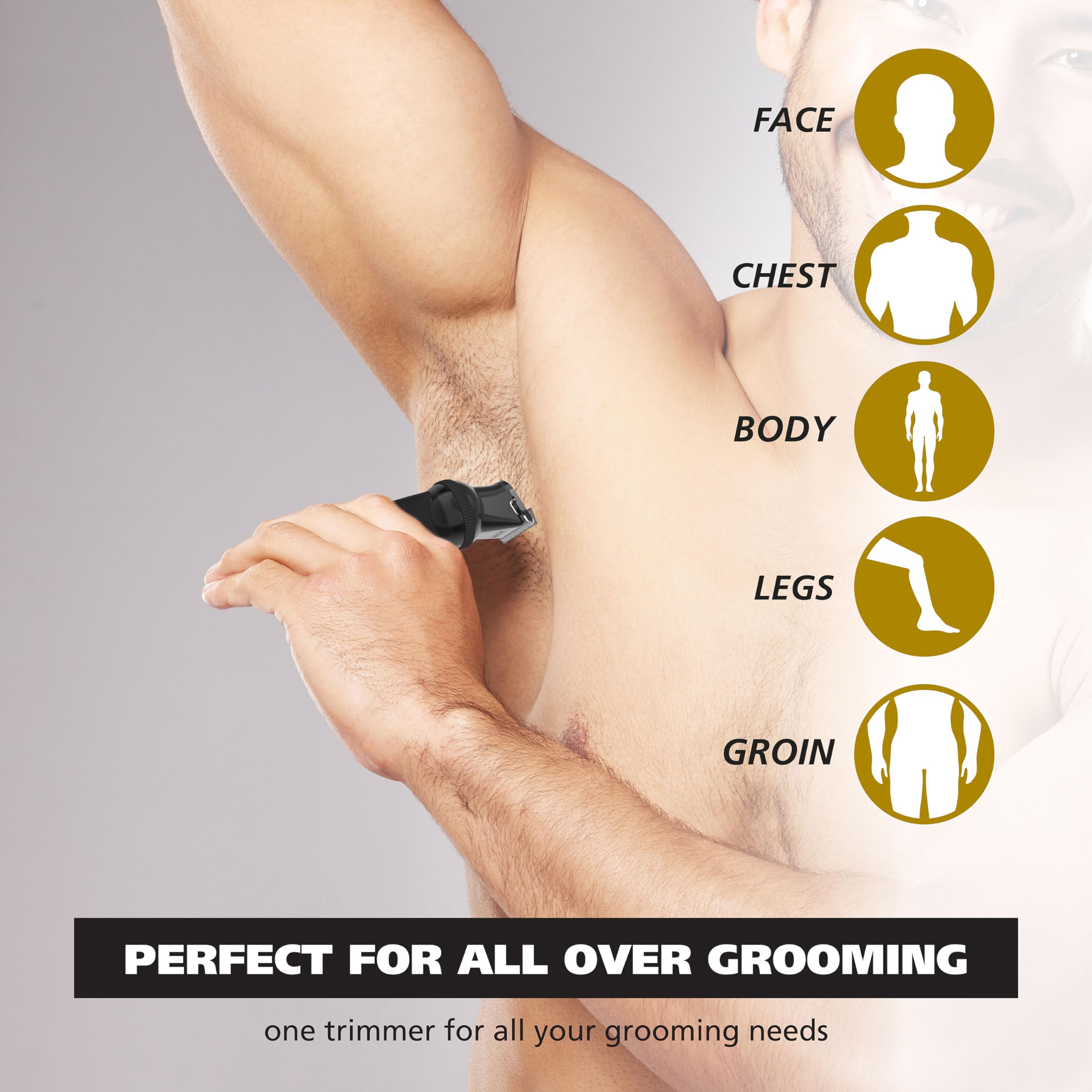 Foto 4 pulgar | Trimmer Wahl Manscaper  Reach 360 Con Cabezal De Trinquete Inalámbrico - Venta Internacional.