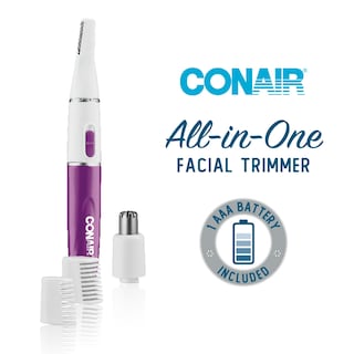 Foto 2 | Recortadora De Vello Facial Conair All-in-1 Para Mujer Con Batería - Venta Internacional.