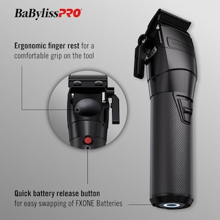 Foto 2 | Clipper Babylisspro Fxone Blackfx All Metal Con Batería De Litio - Venta Internacional.