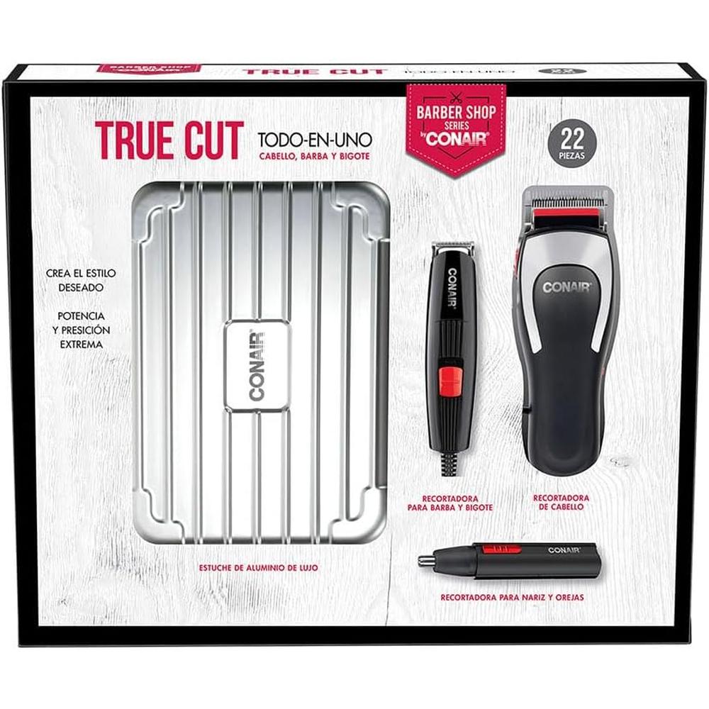 Foto 5 pulgar | Recortadoras Conair Hc5008nt Cabello Barba Y Nariz 22 Piezas