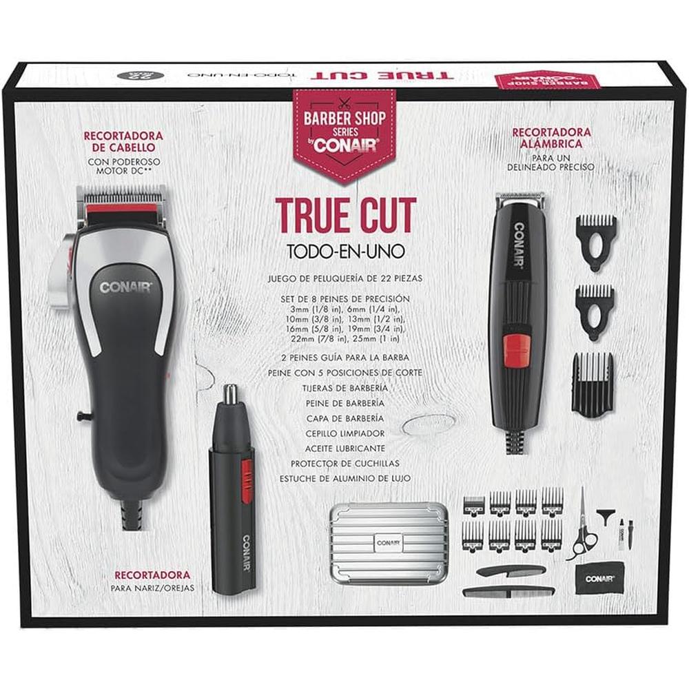 Foto 6 pulgar | Recortadoras Conair Hc5008nt Cabello Barba Y Nariz 22 Piezas