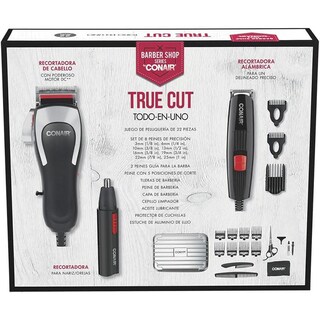 Foto 5 | Recortadoras Conair Hc5008nt Cabello Barba Y Nariz 22 Piezas
