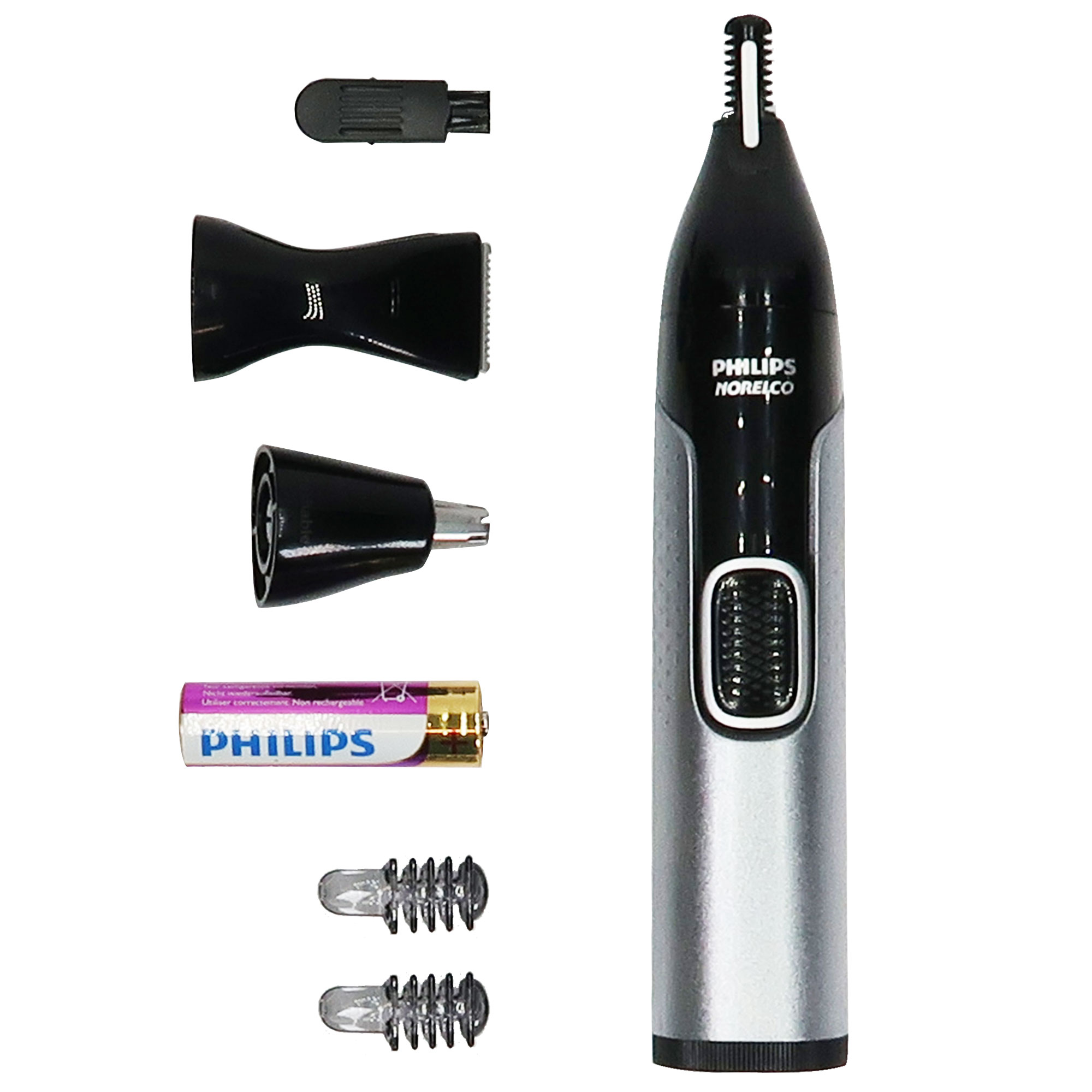 Foto 4 | Recortadora De Nariz Philips Norelco 5000 Nt5600/62 Negro/plata X2 - Venta Internacional.