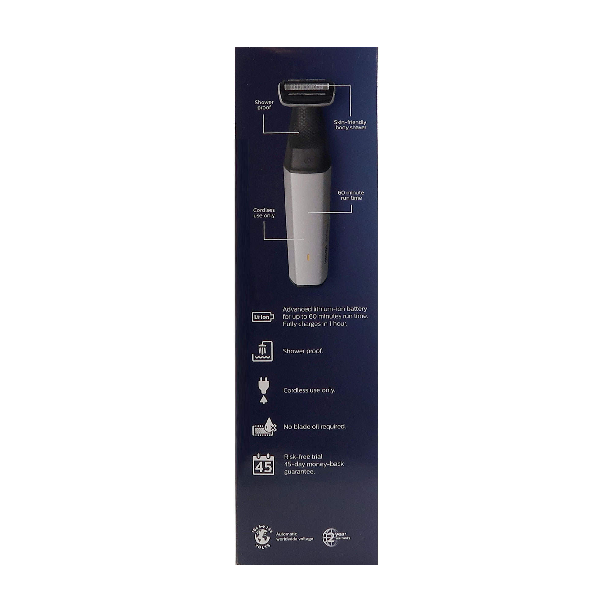 Foto 5 pulgar | Recortadora Philips Norelco Bodygroom Series 5000 Bg5025/40 - Venta Internacional.