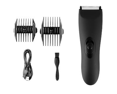 Foto 2 | Rasuradora Eléctrica Recargable Cabello Y Cuerpo Basitex Negro