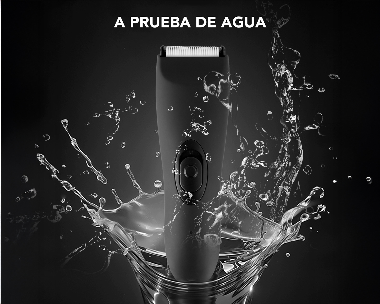 Foto 8 pulgar | Rasuradora Eléctrica Recargable Cabello Y Cuerpo Basitex Negro