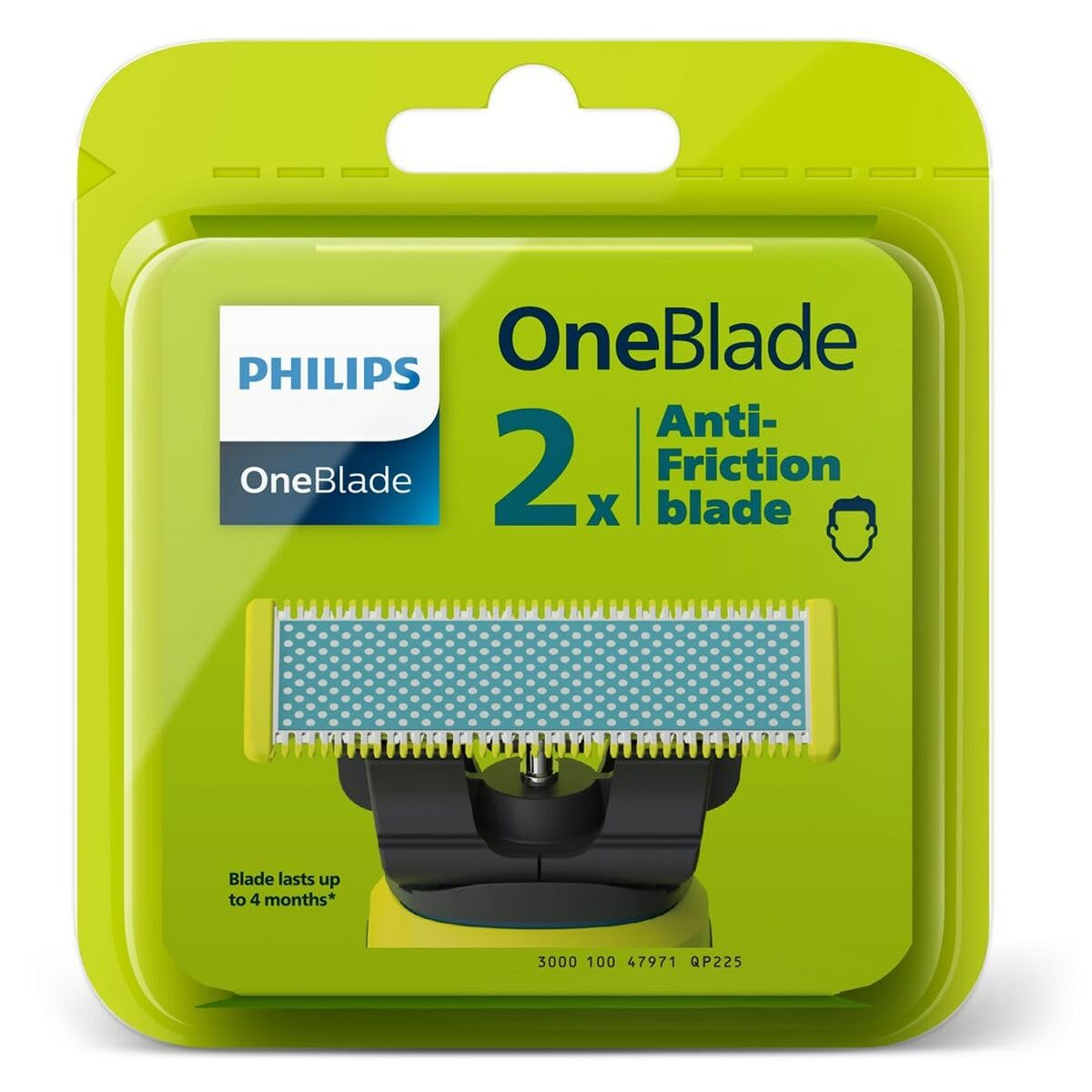 Foto 1 | Juego De 2 Cuchillas De Repuesto Philips Oneblade Para Rostro Y Cuerpo - Venta Internacional.