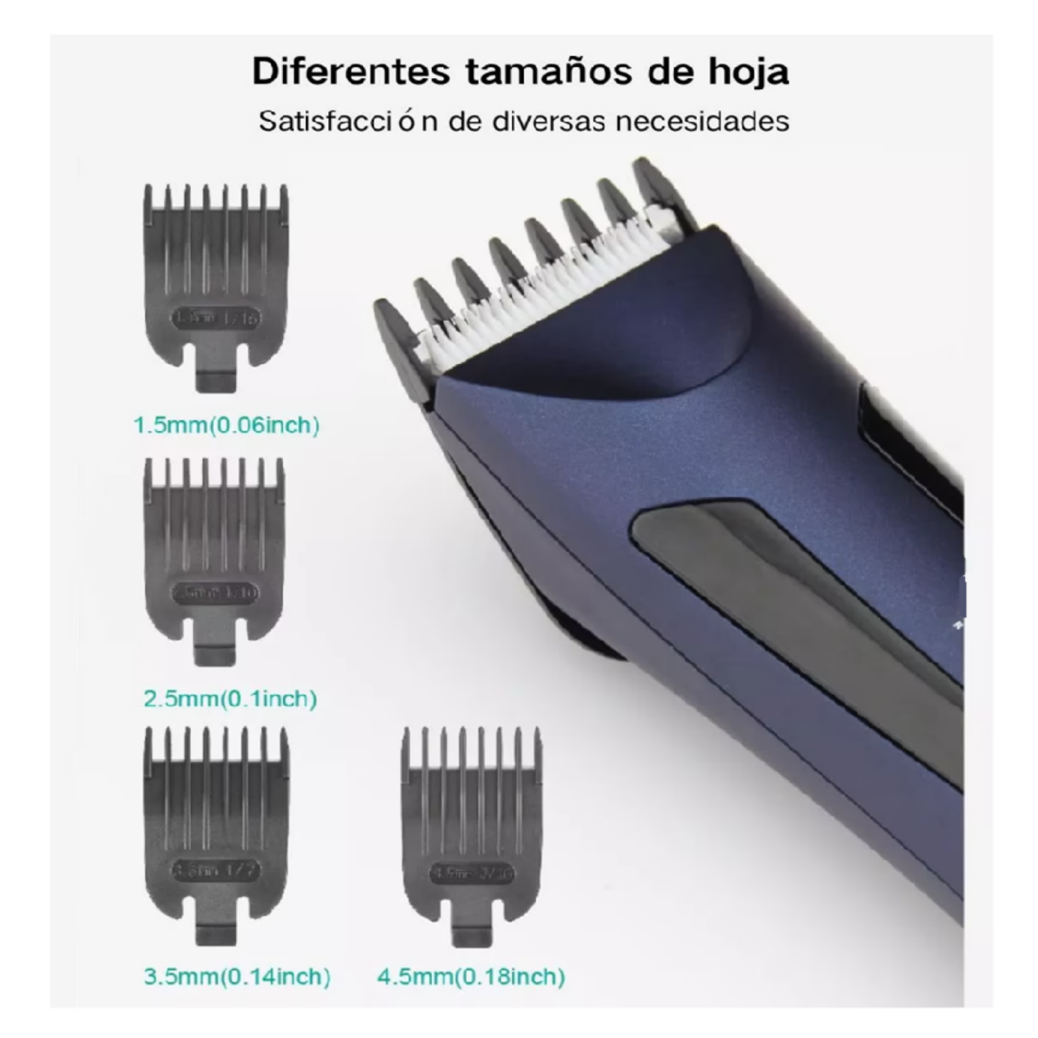 Foto 4 | Kit De Maquina Rasuradora Barba Y Corporal Electricas Belug  De Hombre