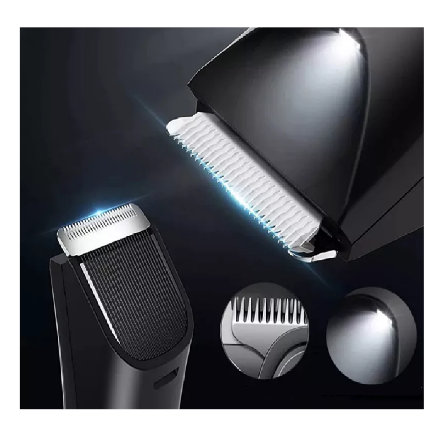 Foto 5 | Kit De Maquina Rasuradora Barba Y Corporal Electricas Belug  De Hombre