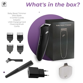 Foto 3 | Trimmer Skull Shaver Baby Beast Ultimate Para Cabello Y Barba - Venta Internacional.