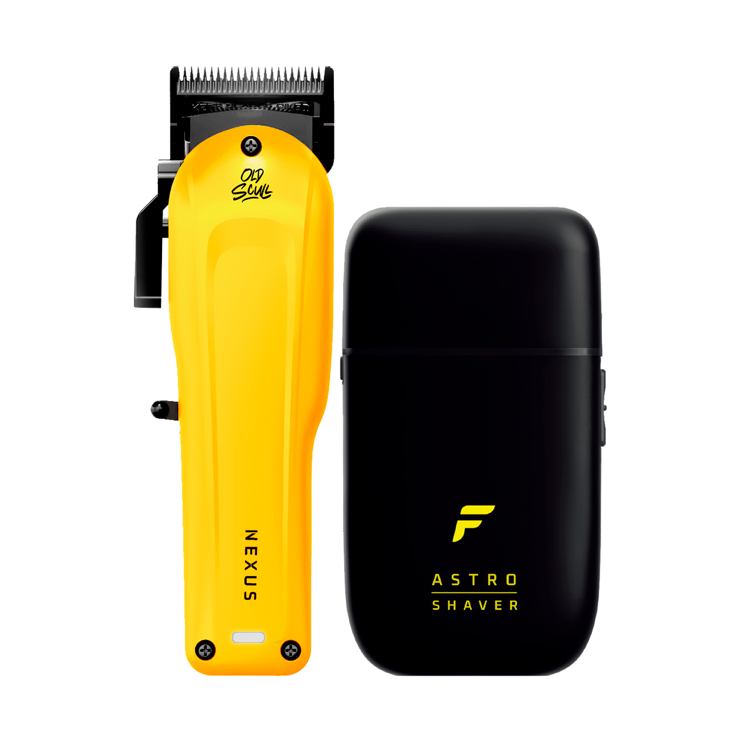 Nexus Clipper + Astro Shaver Old Scull Combo De Barbería