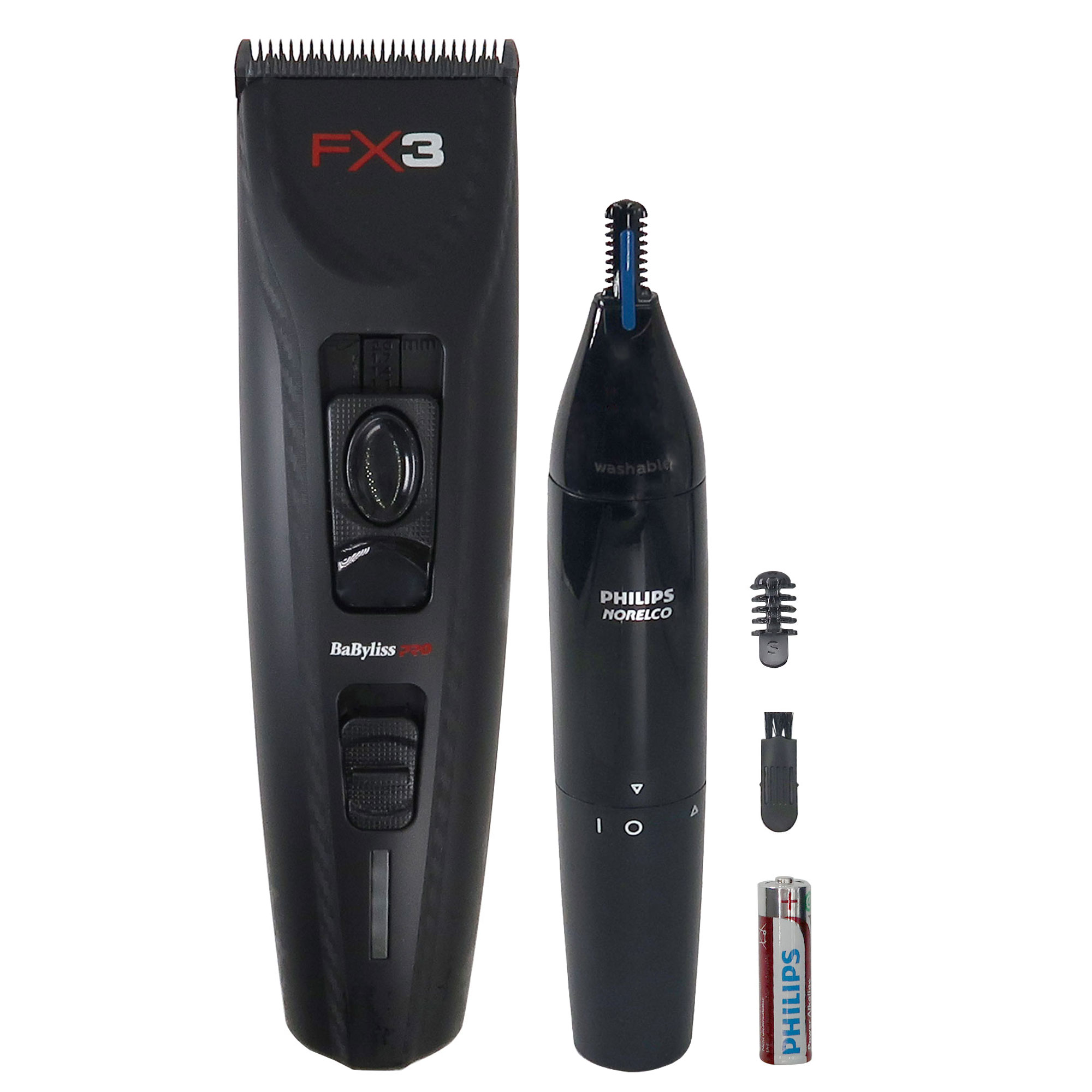 Foto 2 pulgar | Recortadora De Nariz Clipper Babyliss Pro Fx3, Inalámbrica Y De Alta Torsión - Venta Internacional.