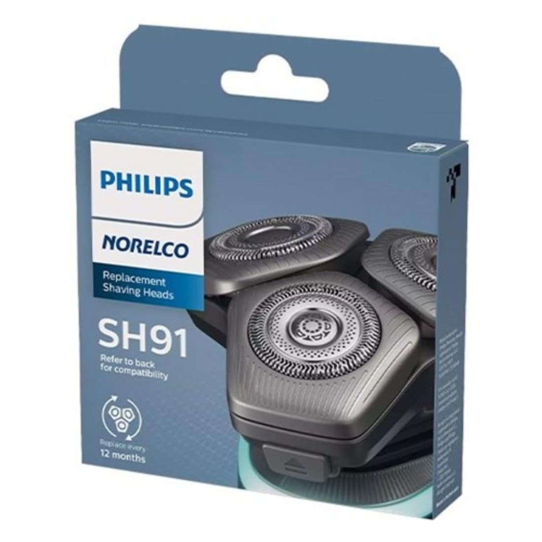 Foto 2 pulgar | Cuchillas De Repuesto Philips Norelco Sh91/52 Para La Serie 9000 - Venta Internacional.