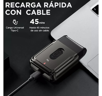Foto 4 | Mini Rasuradora Afeitadora Eléctrica Uso Flexible Eo Safe Imports Esi-19277 Negro