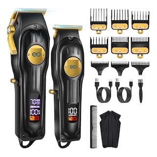 Foto 1 | Maquinas Para Cabello Con Pantalla Led, 9 Peines Guía Y Capa. Eo Safe Imports Esi-19272 Multicolor