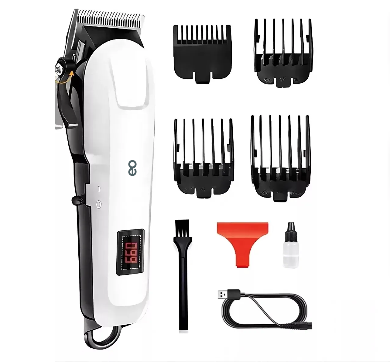 Foto 2 pulgar | Maquina Para Cortar Cabello Cortadora De Pelo Inalámbrica Eo Safe Imports Esi-19274 Blanco