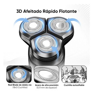 Foto 5 | Rasuradora Recargable Eo Safe Imports ESI-19289 11 Piezas