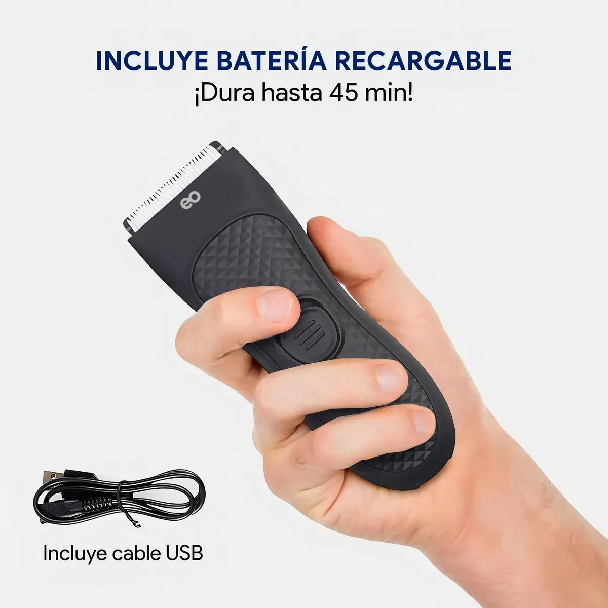 Foto 6 pulgar | Rasuradora Eléctrica Cuerpo Y Barba Eo Safe Imports Esi-19284 Negro