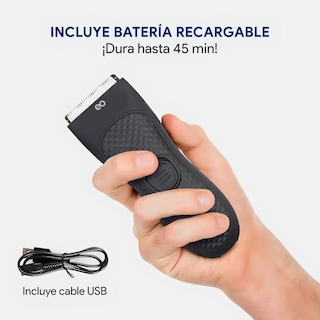 Foto 5 | Rasuradora Eléctrica Cuerpo Y Barba Eo Safe Imports Esi-19284 Negro