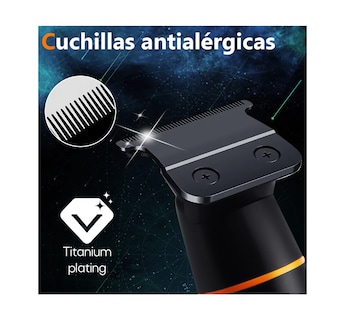 Foto 2 | Cortadora De Pelo Profesional Afeitadora Electrica Trimmer Eo Safe Imports Esi-19276 Negro