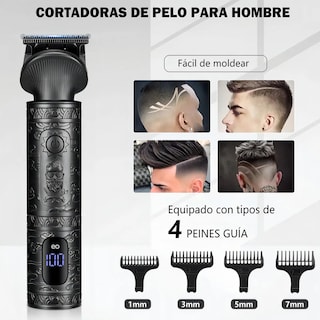 Foto 5 | Rasuradora Eléctrica Cortadora De Pelo Eo Safe Imports Esi-19287 Negro
