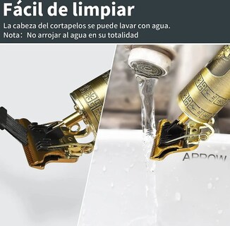 Foto 2 | Xtellar - Rasuradora Profesional De Cabello Y Barba Inalámbrica Con Cuchilla De Cerámica De Titanio