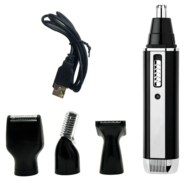 Foto 2 pulgar | Kit Xtellar De Afeitadora Eléctrica 4 En 1 Multifuncional Recargable - Negro Elegante