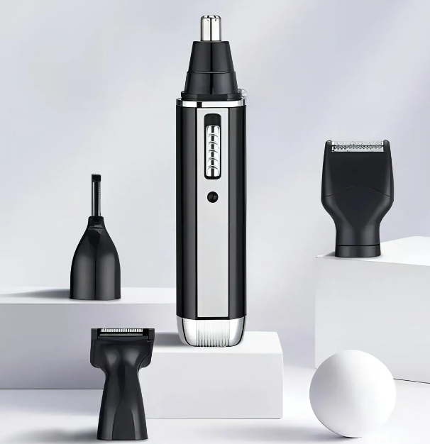 Foto 5 pulgar | Kit Xtellar De Afeitadora Eléctrica 4 En 1 Multifuncional Recargable - Negro Elegante
