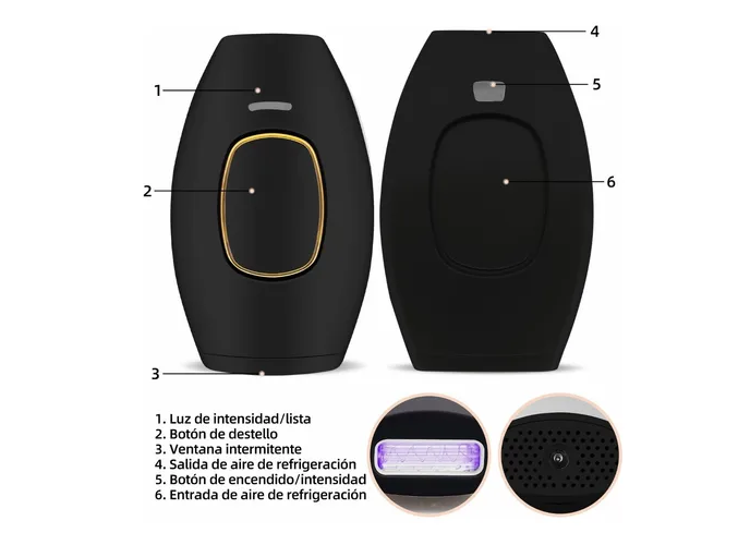 Foto 4 pulgar | Xtellar Depiladora Láser De Luz Pulsada Ipl – Transforma Tu Rutina De Belleza Con Depilación Indolora Y Permanente.