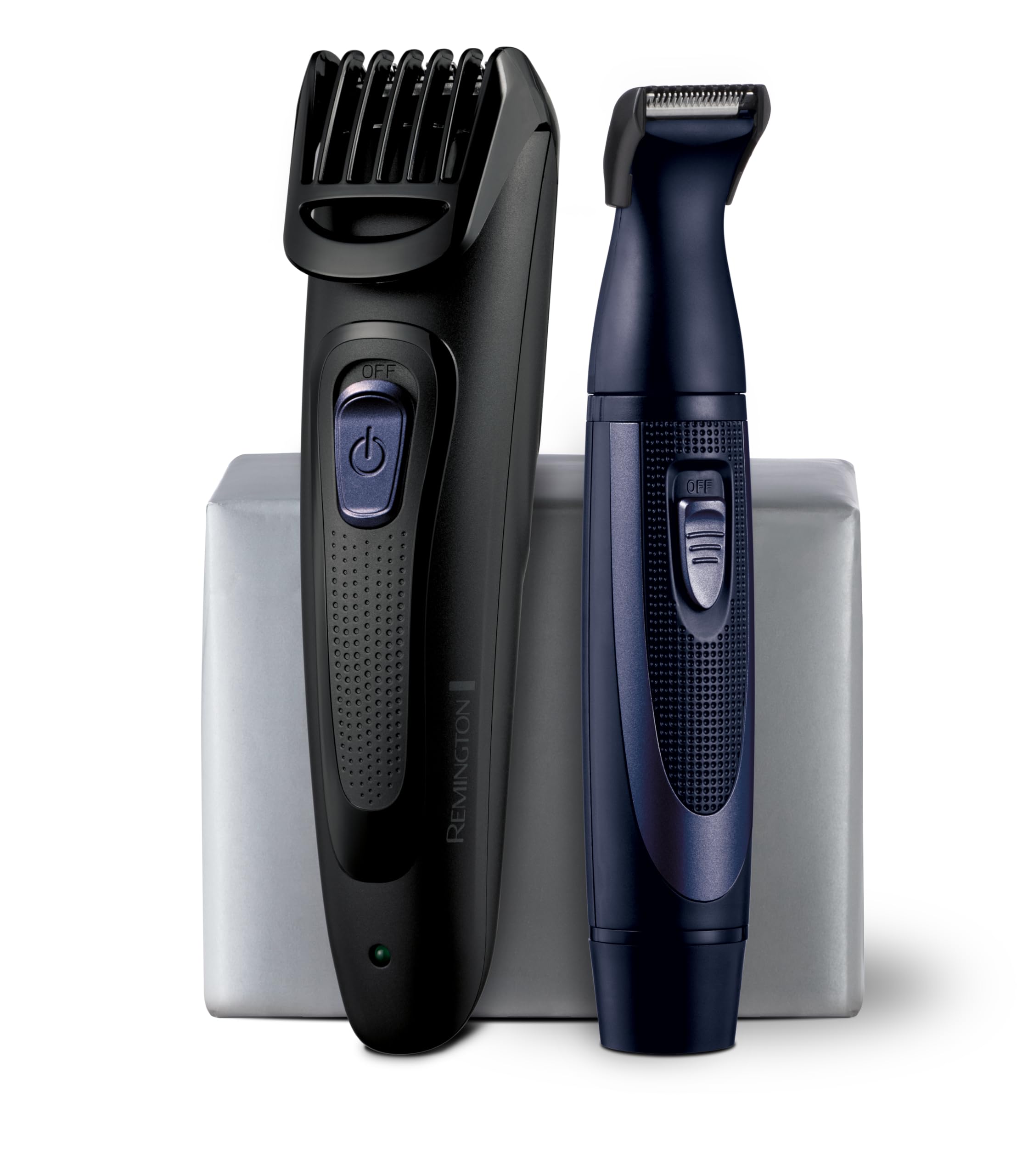 Kit Recortador De Barba Remington Recargable Con Recortador De Nariz - Venta Internacional.