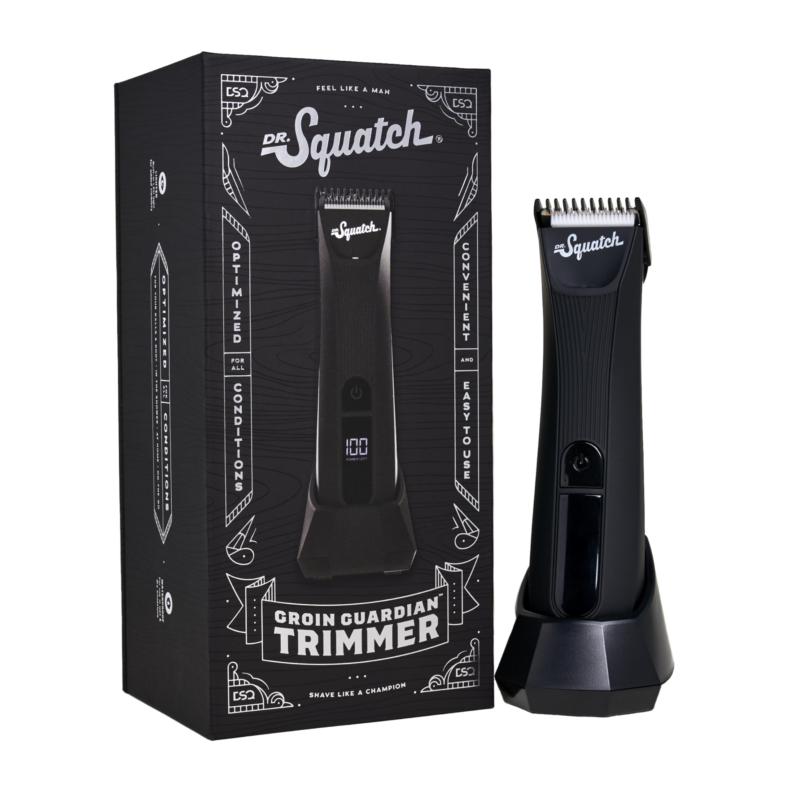 Foto 1 | Recortadora Eléctrica Dr. Squatch Groin Guardian Black - Venta Internacional.