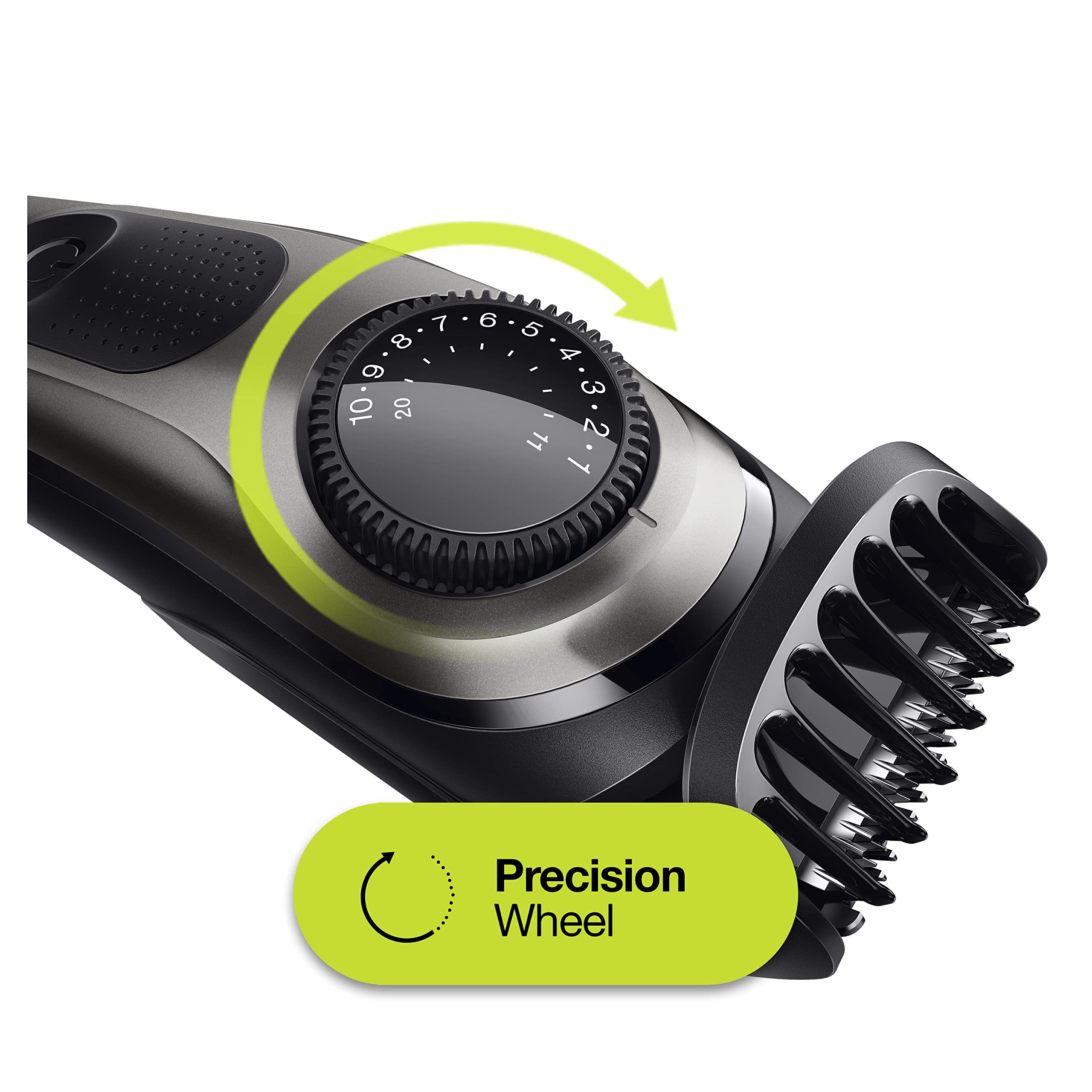 Foto 4 | Recortadora Braun Con Detalles De Barba, Inalámbrica, Recargable, Plateada - Venta Internacional.