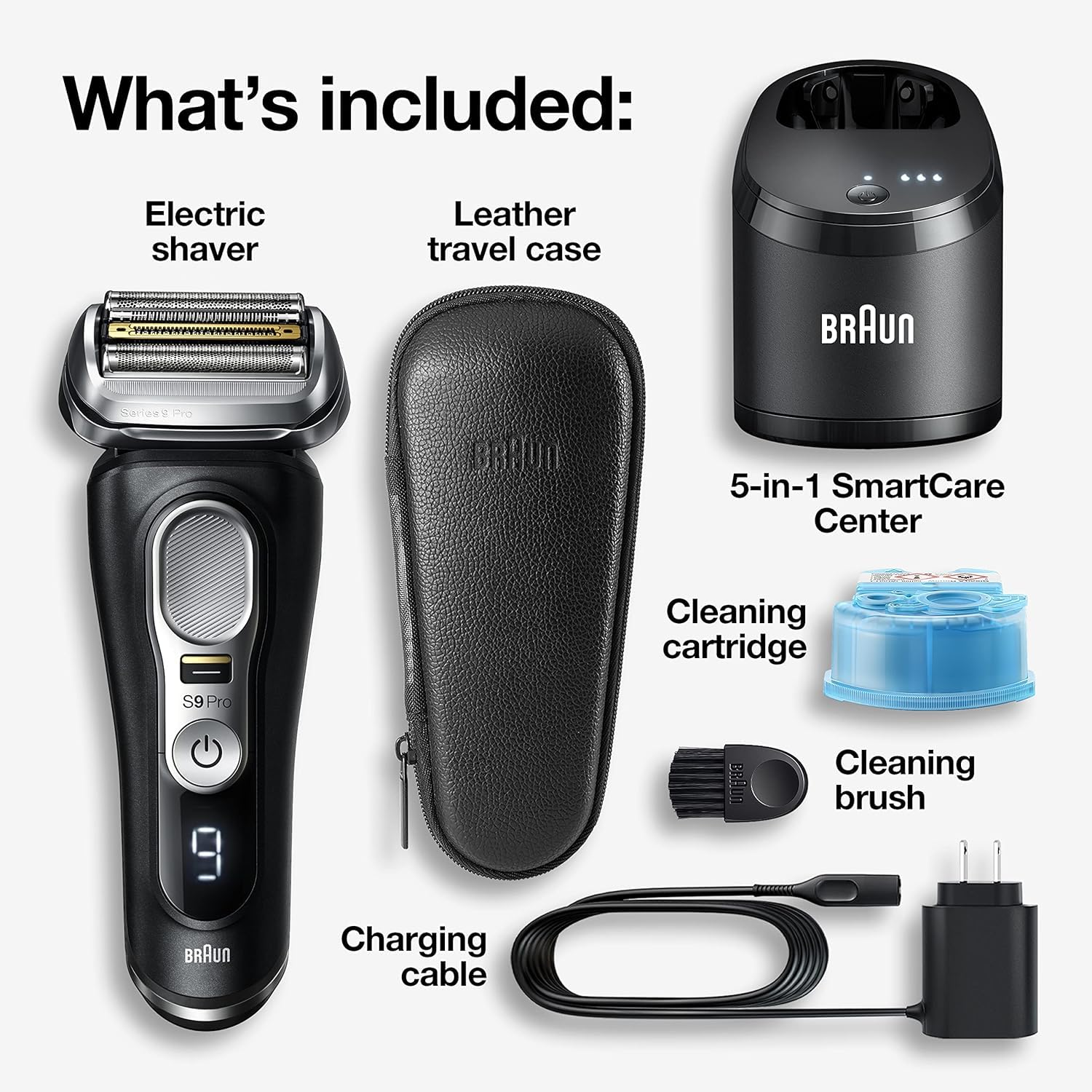 Foto 3 pulgar | Maquinilla De Afeitar Eléctrica Braun Series 9 Pro 9460 Cc Para Hombre Negra - Venta Internacional.