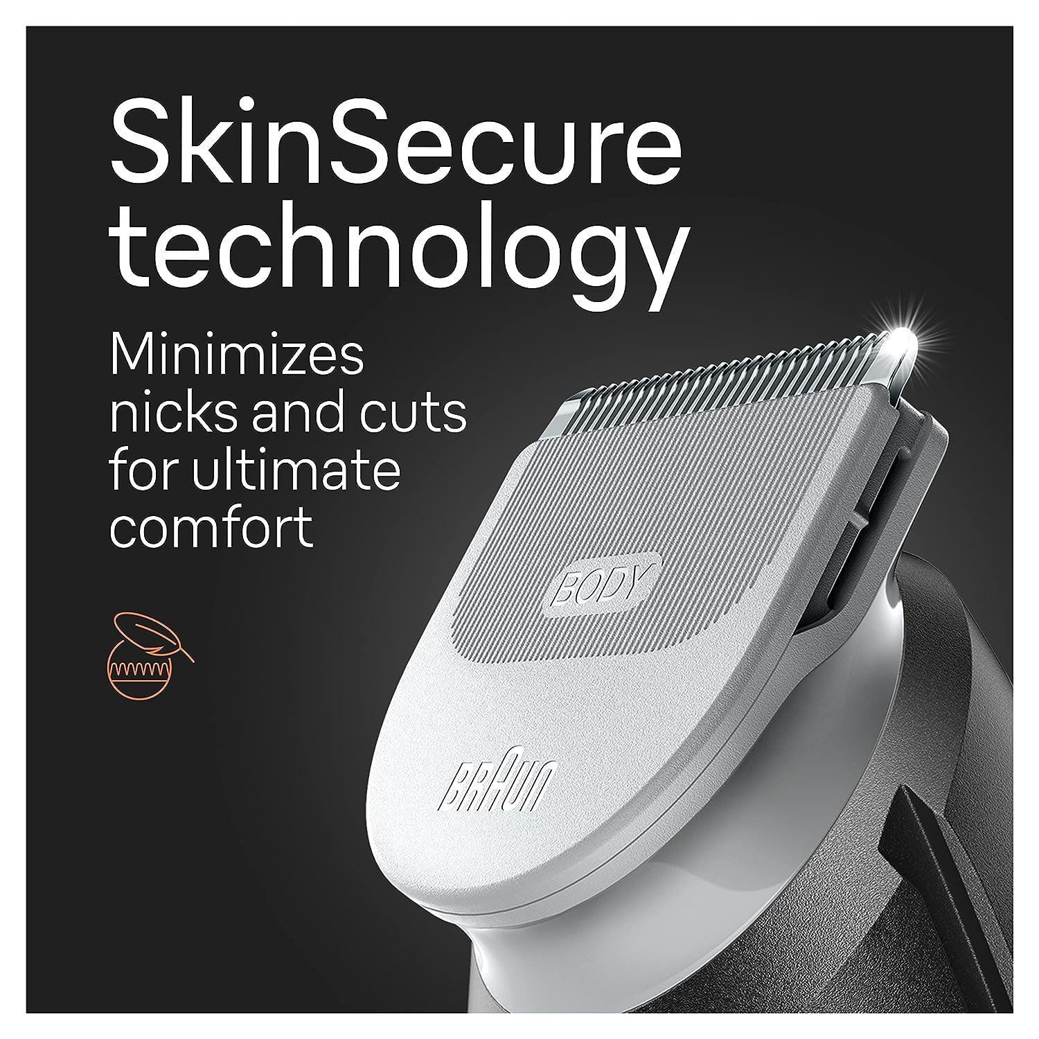 Foto 6 | Peluquería Corporal Braun Bg5340 Para Hombre Con Tecnología Skinshield - Venta Internacional.