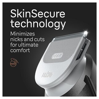 Foto 6 | Peluquería Corporal Braun Bg5340 Para Hombre Con Tecnología Skinshield - Venta Internacional.
