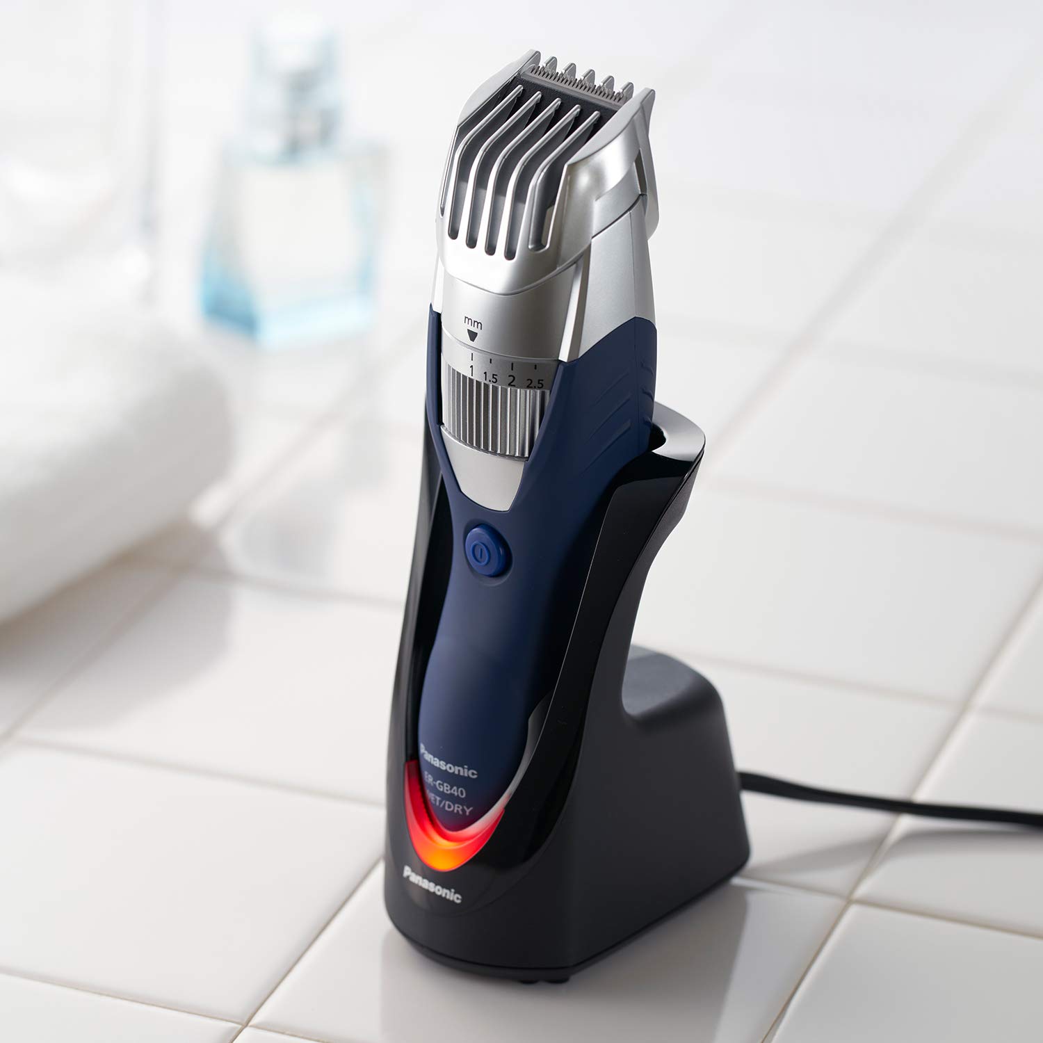 Foto 6 | Recortadora De Barba Panasonic Er-gb40-s Inalámbrica Con Juego De 19 Longitudes - Venta Internacional.