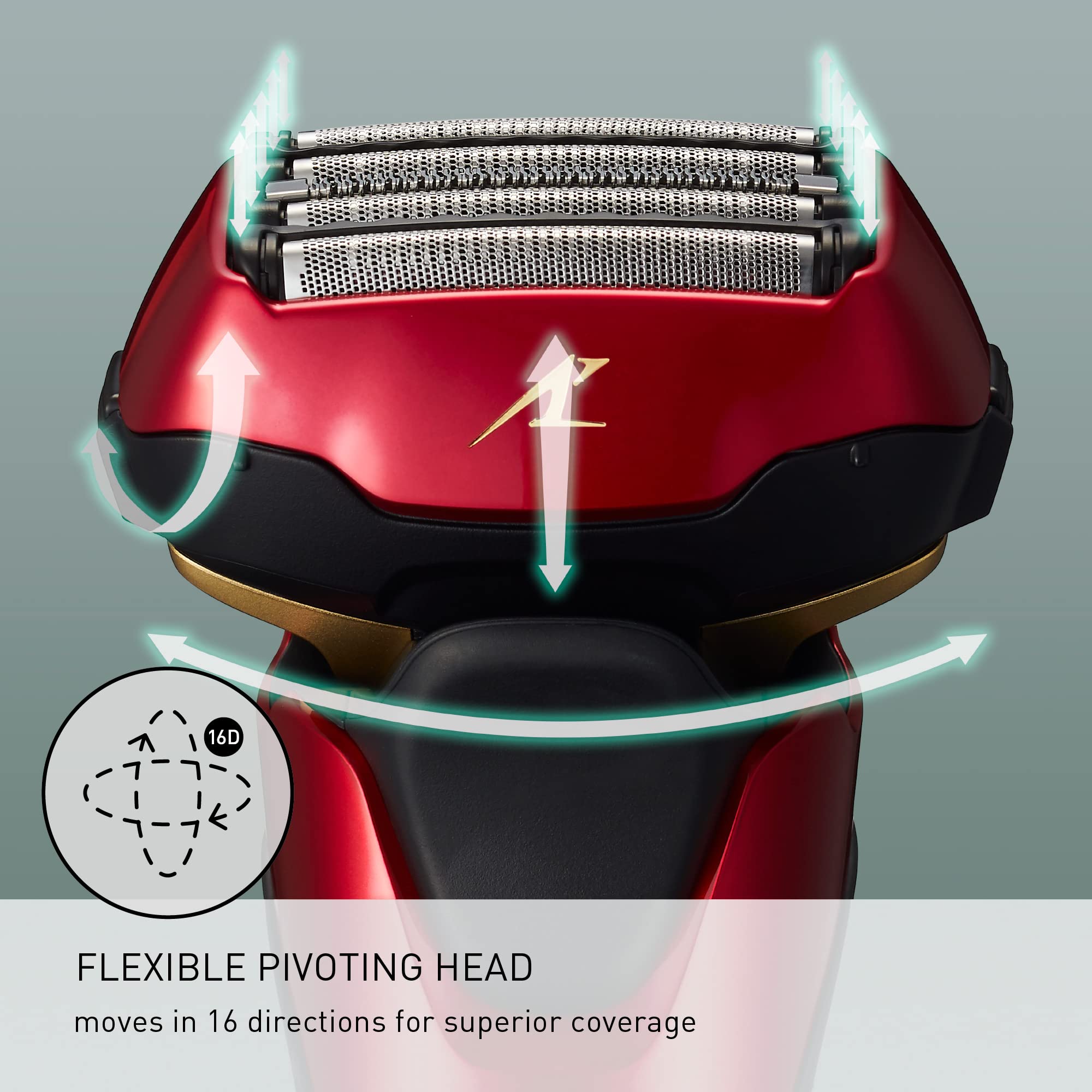 Foto 7 pulgar | Maquinilla De Afeitar Eléctrica Panasonic Arc5 Es-alv6hr Para Hombre Roja - Venta Internacional.