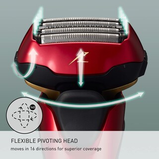 Foto 6 | Maquinilla De Afeitar Eléctrica Panasonic Arc5 Es-alv6hr Para Hombre Roja - Venta Internacional.
