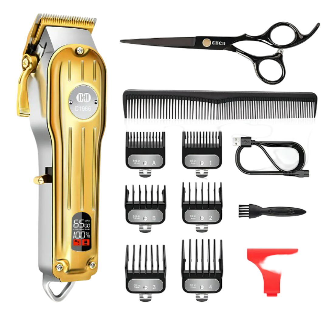 Xtellar Cortadora De Cabello Y Barba Inalámbrica Profesional: Máquina De Afeitado Aspiracional Para Hombres De Estilo