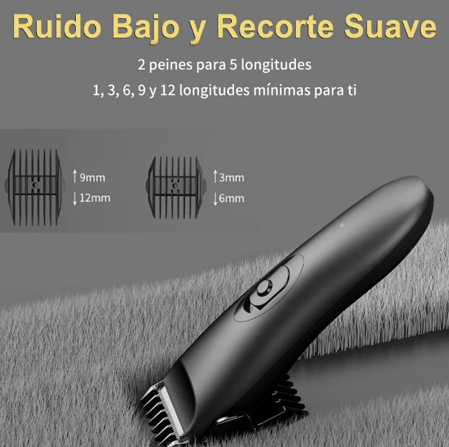 Foto 5 pulgar | Xtellar Rasuradora Eléctrica, Portátil Y Recargable, Con Kit Cortadora De Cabello Para Cuerpo Y Barba