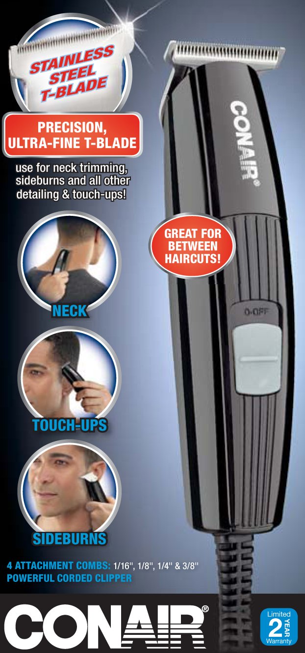 Foto 3 pulgar | Máquina para Cortar Cabello Conair Alámbrica-Venta Internacional