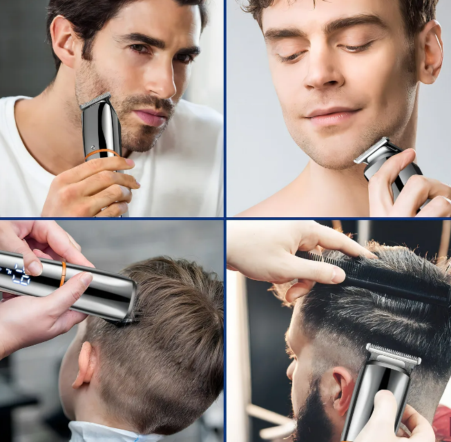 Foto 2 | Kit Xtellar Rasuradora Eléctrica Multifuncional Para Hombre, Color Plateado - Autonomía Y Precisión Para Un Corte Úni