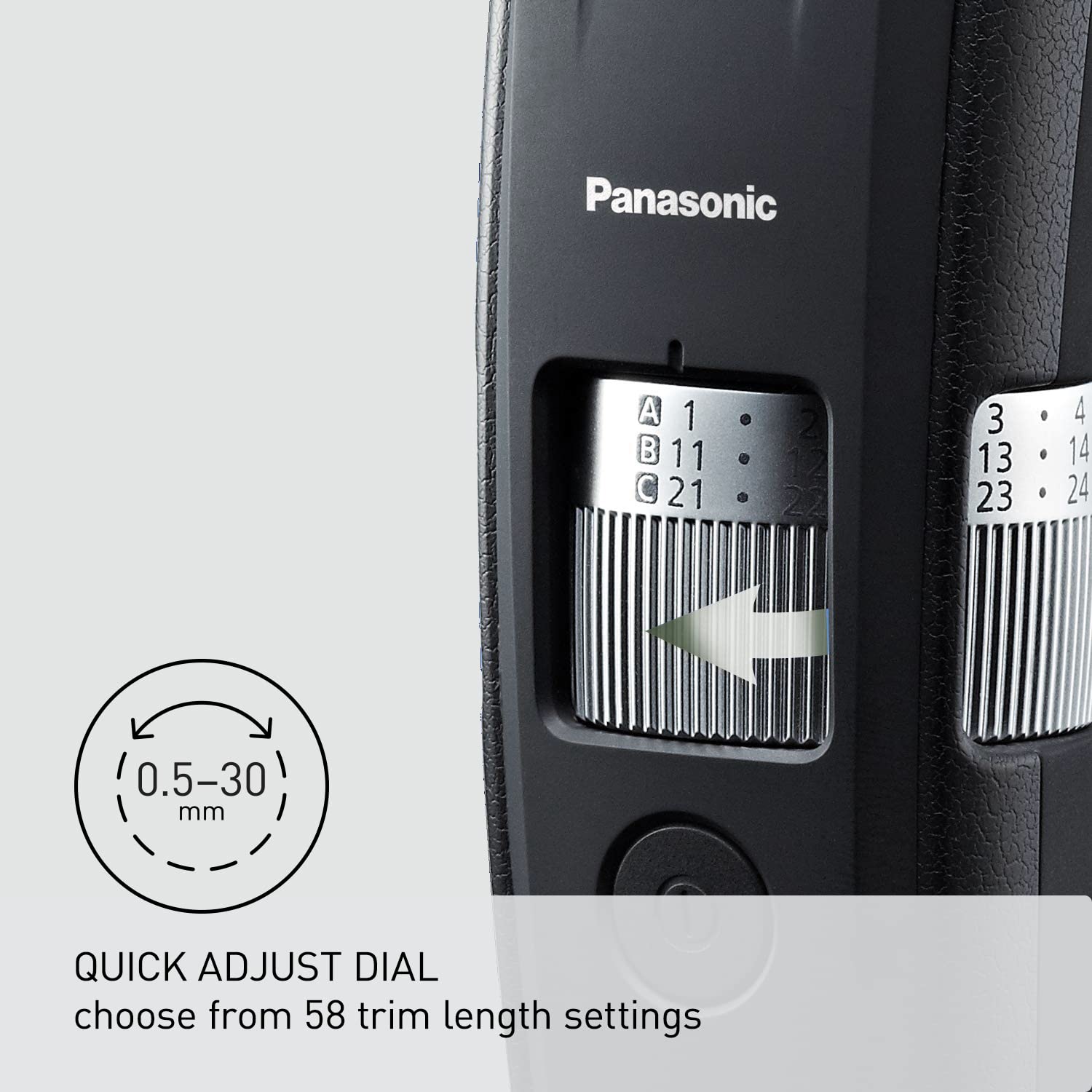 Foto 6 pulgar | Recortadora De Barba Panasonic Er-gb96-k, 58 Ajustes De Longitud, Color Negro - Venta Internacional.