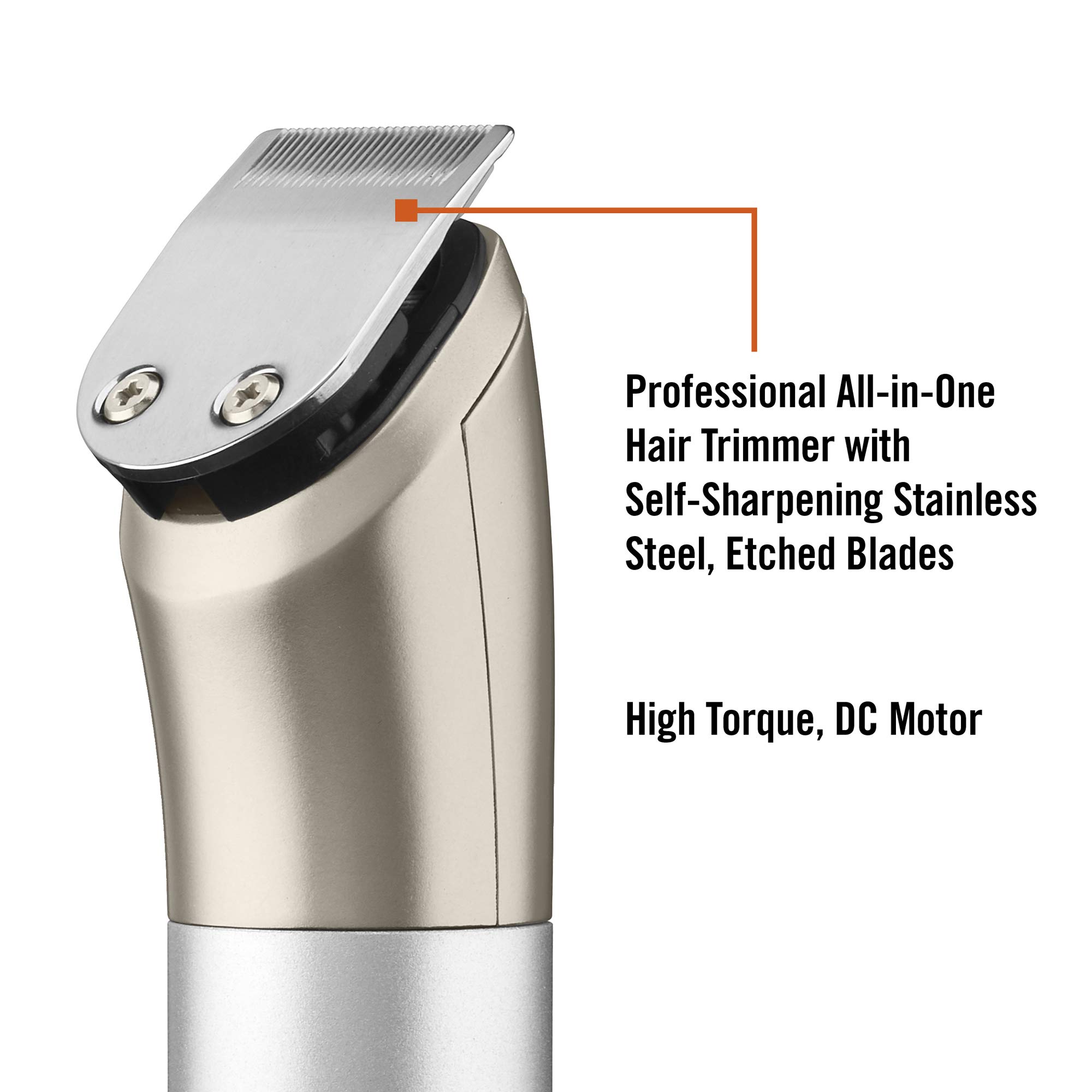 Foto 3 | Set De Cortapelos Para Barba, Orejas Y Nariz Conairman Metalcraft - Venta Internacional.